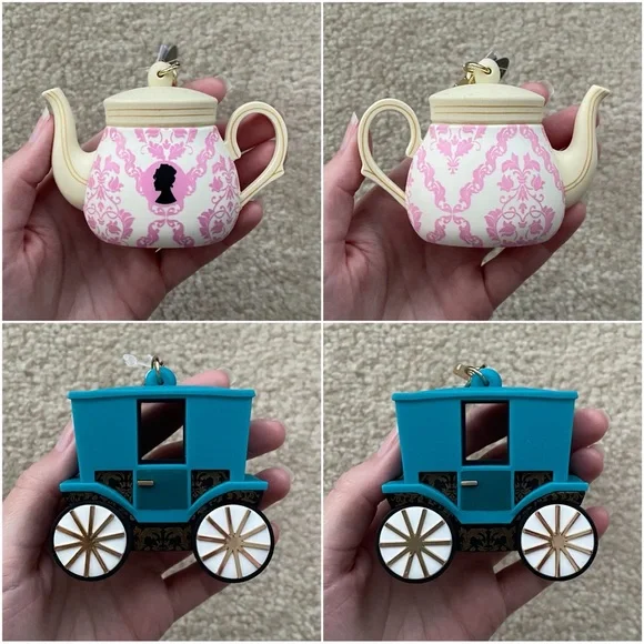 Bath & Body Works Bridgerton Tea Pot + Fancy Carriage PocketBac Holder - Picture 12 of 16